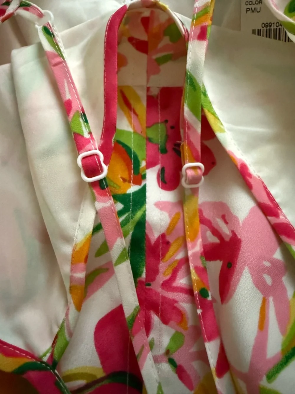 NWT J Crew Tropical Floral Seaside Cami Dress Spaghetti Strap Dress w/Pockets 14